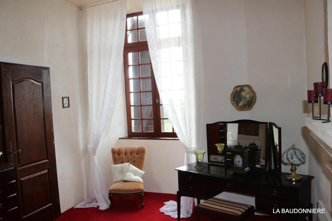 Chambre D'Hote Manoir De La Baudonniere Monsireigne Exteriér fotografie